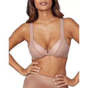 NEW! $78 SPANX BRA-LLELUJAH ILLUSION LACE FULL COVERAGE UNDERWIRE BRA 36DDD